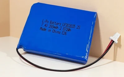7.4V LiPo Battery Pack 280mAh LP303035 2S